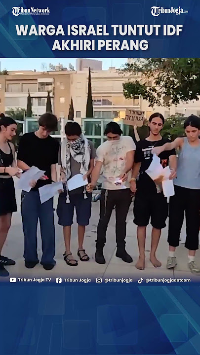 WARGA ISRAEL BELA PALESTINA & MARAH WARGA GAZA KELAPARAN, DESAK IDF HENTIKAN PERANG #Shorts