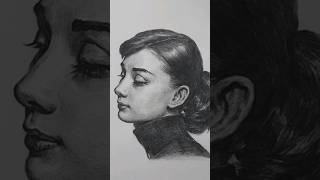 Audrey Hepburn 오드리 햅번 #drawing #인물화 #potrait #소묘 #audreyhepburn #moonriver #오드리햅번