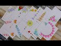 20 borderdesigns for peoject #borderdesign #notebookborder #schoolprojectidea #easyborder #frontpage