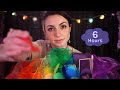 6 hours of colorful asmr   for sleep study or relaxation