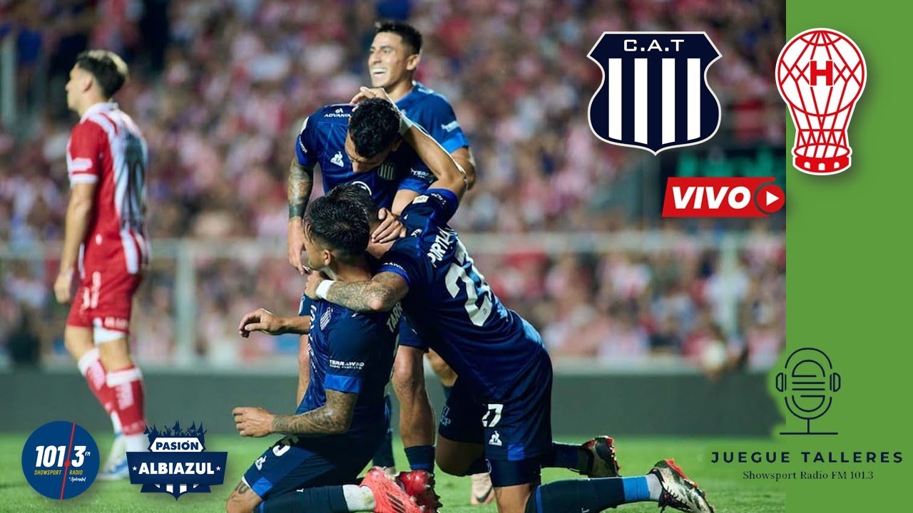 Talleres vs Huracán En Vivo | 25 fecha de la liga | #jueguetalleres ...