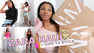 ZARA HAUL + HOW TO STYLE FOR SPRING/SUMMER