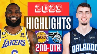 Los Angeles Lakers vs. Orlando Magic Highlights 2ND-QTR | Nov. 4 | 2023 NBA Regular Season