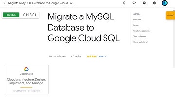 Migrate a MySQL Database to Google Cloud SQL % Qwiklabs GSP306 %
