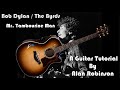 How to play: Mr. Tambourine Man  by Bob Dylan / The Byrds - 2023 Version (easy)