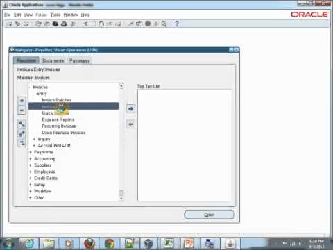 Oracle iSupplier Portal Fundamentals Training - Lesson 10.2 - Pay Invoice