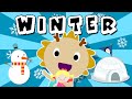 It's Winter! | Seasons Song | Wormhole English - Songs for Kids