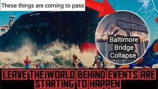 Leave The World Behind Events Are Suddenly Starting To Take Place - The Movie Is Satanic Propaganda