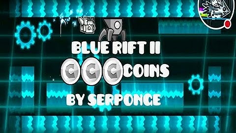 Blue Rift ii by serponge | Geometry dash