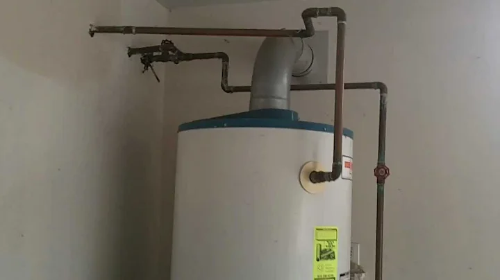 Gas water heater not installed correctly found by Franklin TN A+ Home Inspector Steve Traylor