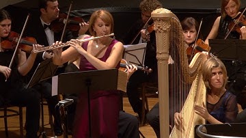 Mozart - Flute & Harp concerto, K 299 - 2nd movement -  Andantino