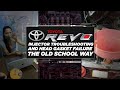 TOYOTA REVO INJECTOR TROUBLESHOOTING AND HEAD GASKET FAILURE THE OLD SCHOOL WAY | MASTER GARAGE