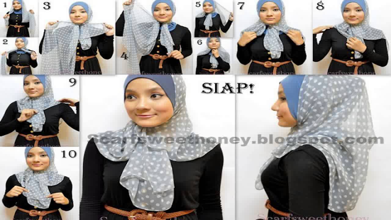 Tutorial Hijab Pashmina Model Baru BERITA HIJAB