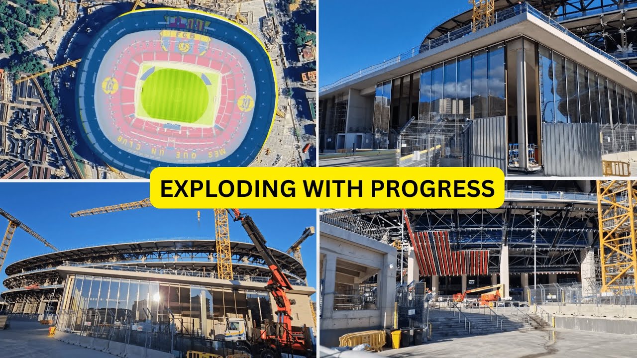 Camp Nou Transformation 2026 🔥 INSIDE the Massive Construction Progress | New Era Rising!