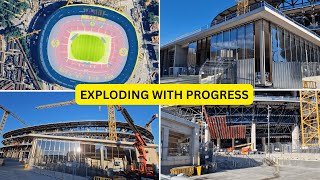 Camp Nou Transformation 2026 Inside The Mive Construction Progress New Era Rising
