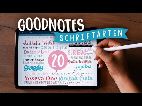 Video: So Füllen Sie Schriftarten Aus