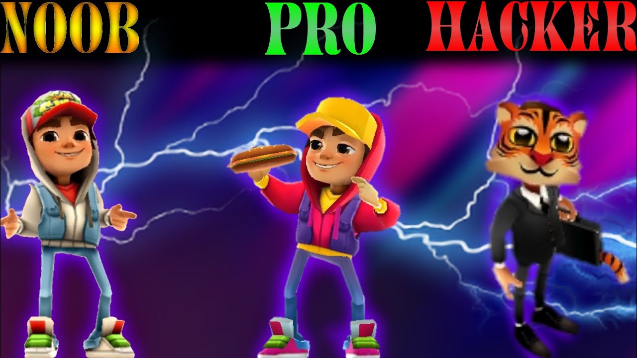 NOOB vs PRO vs HACKER - Subway Surfers 🔥