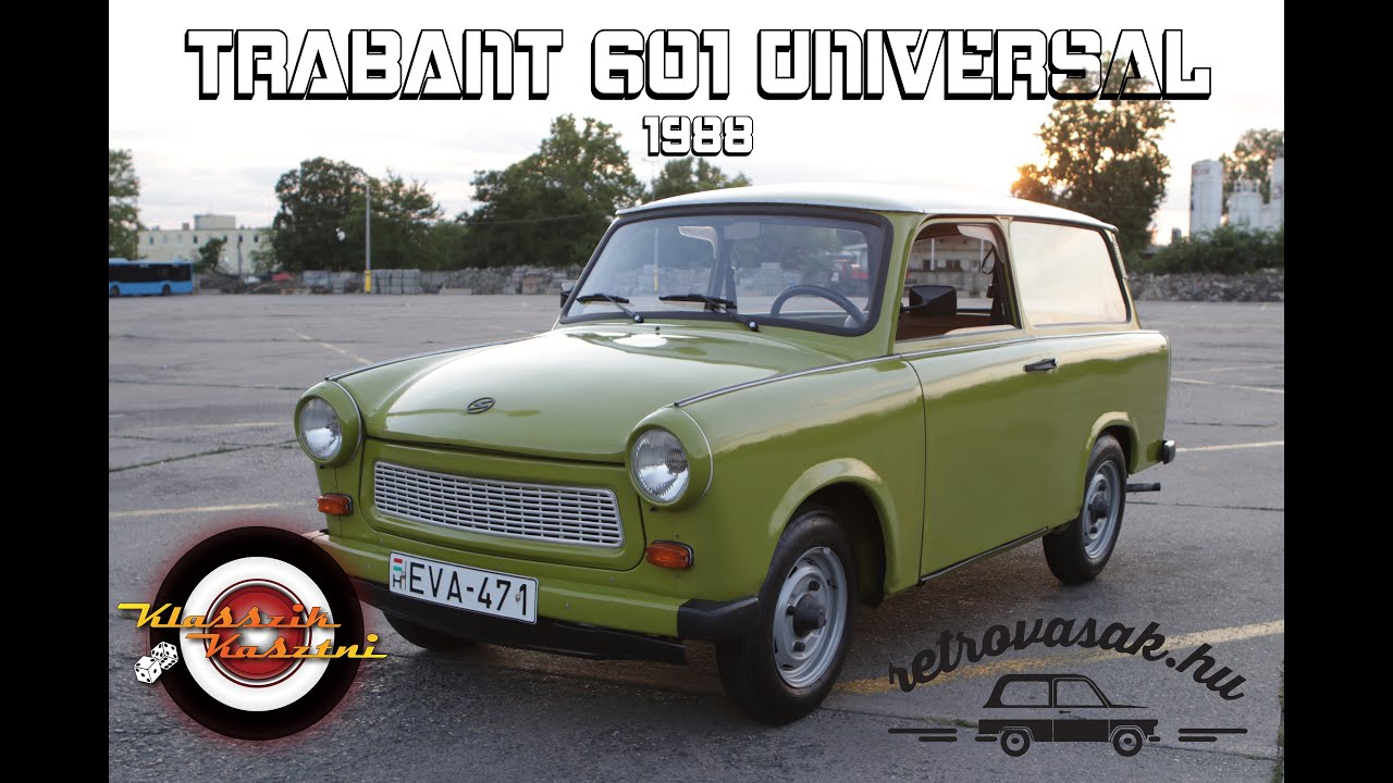 A brand new puffer from 1988 💚: The restrauration & adventures of a 1988 Trabant  601 Universal Wagon 