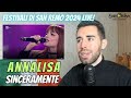 SPANISH REACTS 🇮🇹 ANNALISA "SINCERAMENTE" | FESTIVAL DI SAN REMO 2024 | ITALY EUROVISION 2024 live