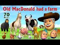 Old MacDonald Had A Farm  - Kids' Songs Collection | Nursery Rhymes for Children