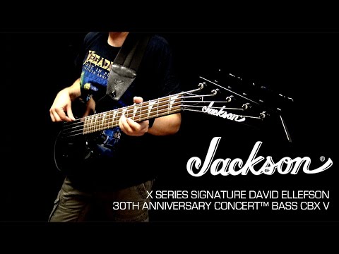 JACKSON X SERIES SIGNATURE DAVID ELLEFSON 30TH ANNIVERSARY