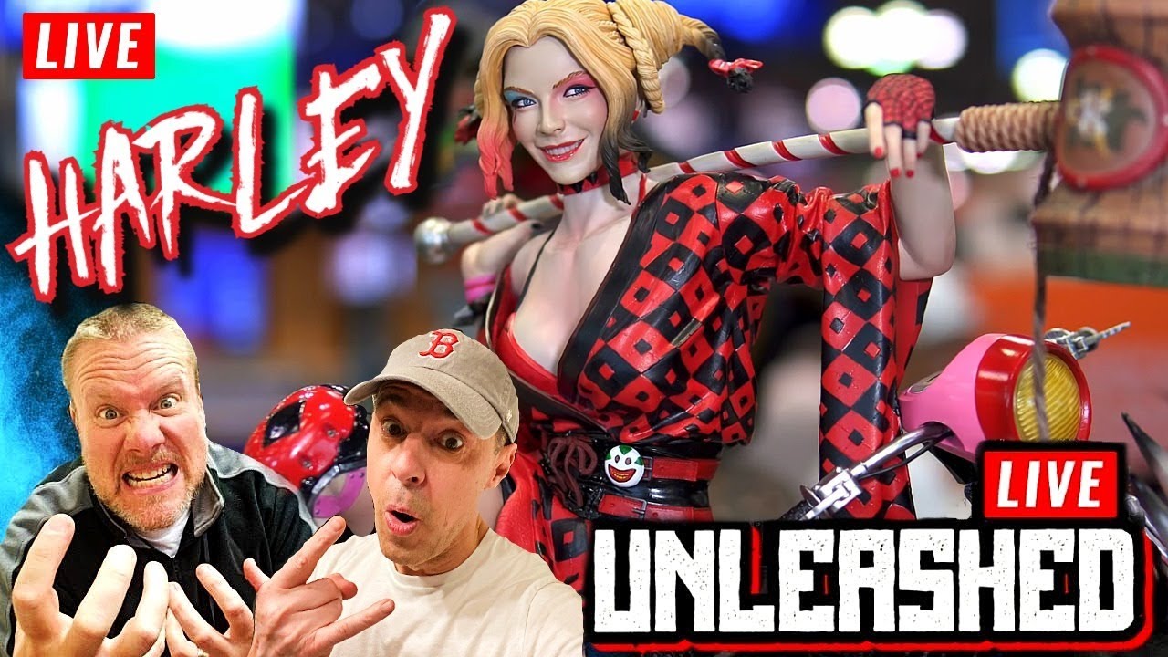 🔴 LIVE UNLEASHED UNBOXING: HARLEY QUINN SAMURAI 1/4 Statue | XM Studio