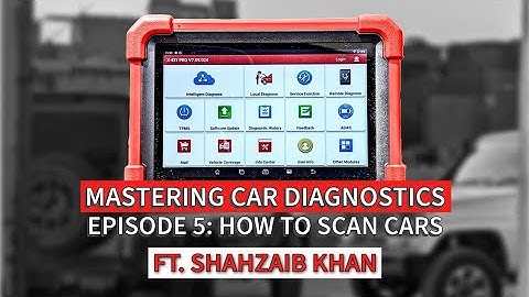 Ep 5: How to Scan Cars using Launch OBD2 Car Diagnostic Tool | Car Diagnostics Course - Urdu & Hindi