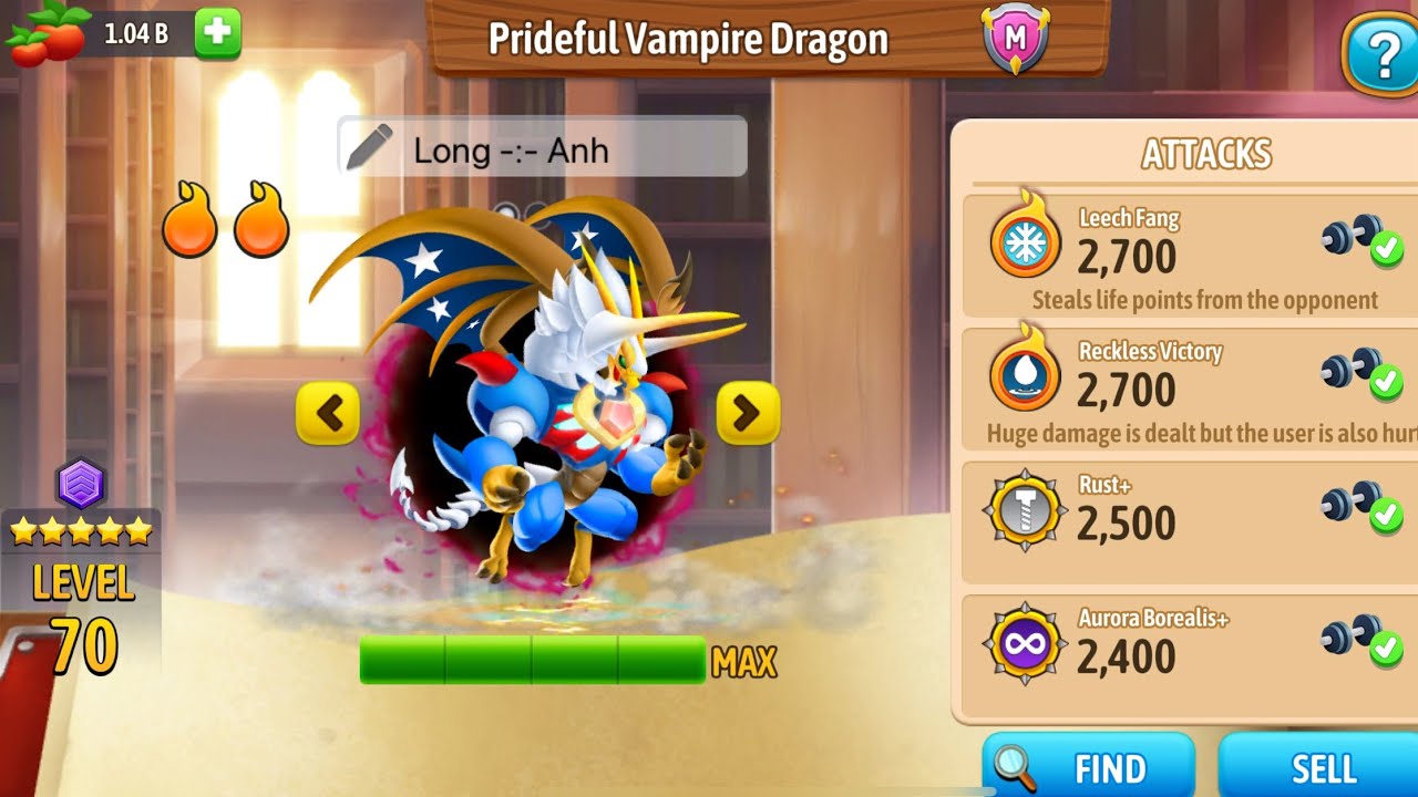 NHẬN FREEDOM SKIN PRIDEFUL VAMPIRE | DRAGON CITY