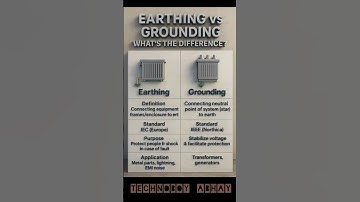 Groundin Vs Earthing/ what is grounding/ what is earthing/Different between Earthing and Grounding