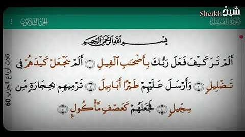 سورة الفيل | وسورة الكافرون #بصوتي خليل بن نايف| تقليد ماهر المعيقلي