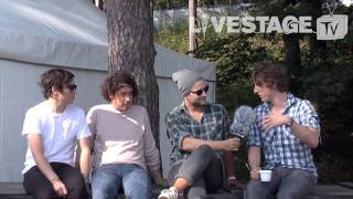 Livestage TV - Putte i Parken 2011 - The Wombats about their new album & tour