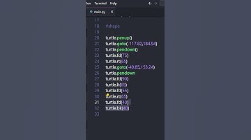 Python Drawing #shorts