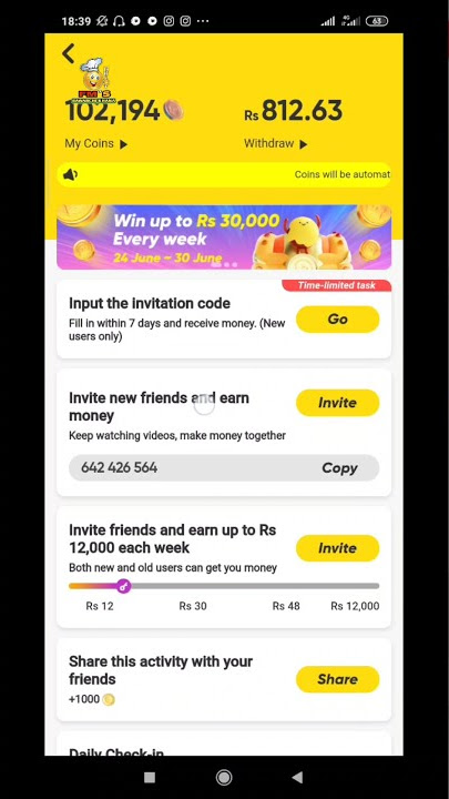 Earn Rs. 30,000 in One Week From Snack Video | Snack Video App New Event | Online Earning App