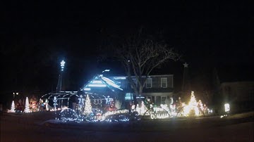 2016 Christmas Light Show - THX Intro from Pixar