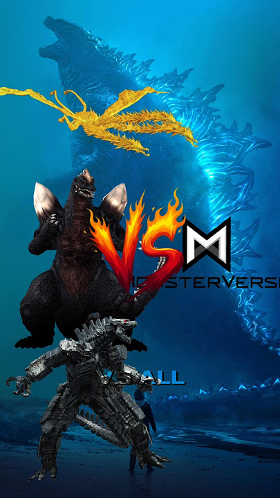 Void Ghidorha, space Godzilla & mecha Godzilla vs monstervers
