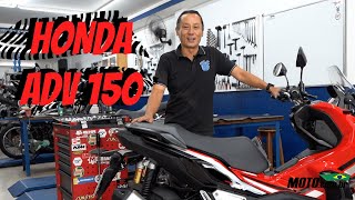 Honda ADV 150 - Full technical sheet with China IBMM - MOTO.com.br