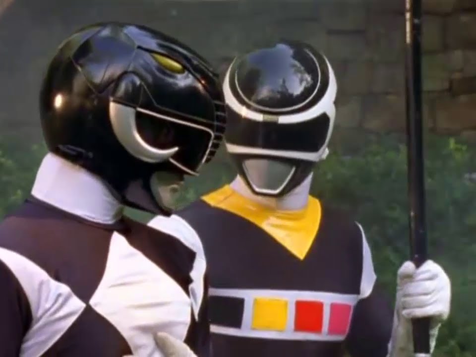 Power Ranger En El Espacio | Black Ranger In Space y MMPR team-up ...