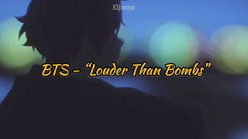 BTS - "Louder Than Bombs" , (SUB INDO) | Lirik terjemahan indonesia #BTS #MOTS7