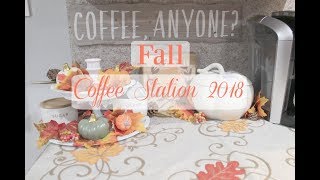 FALL COFFEE STATION 2018 | COFFEE BAR | IDEAS & UPDATE