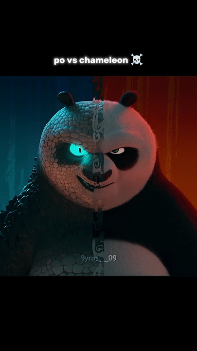 po vs chameleon ☠️ | Kung Fu Panda Edit | #shorts #editing #kungfupanda #hollywood