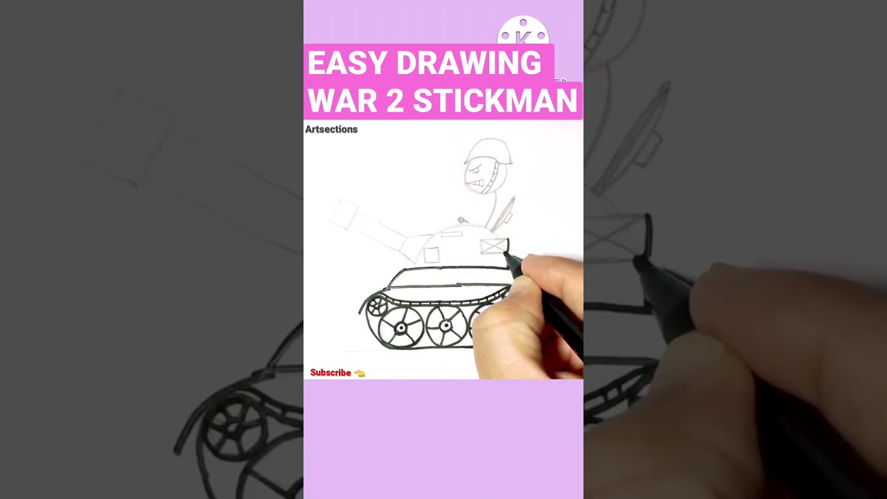 Stickman Wars - Drawing 1 #stickman #stickmanwars #drawing 