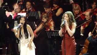 Anggun ft' Natasha St Pier - Vivre d'Amour (Live Concerto di Natale Roma 7.12.2013) chords