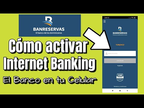 COMO REGISTRARSE EN INTERNET BANKING DE BANRESERVAS (banco en linea)