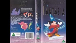 Original VHS Opening and Closing to Fantasia UK VHS Tape