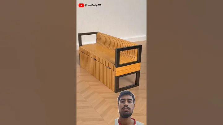 Multifunctional Solid Wood Table and chair 🪑#home #classicwood #interiordesign