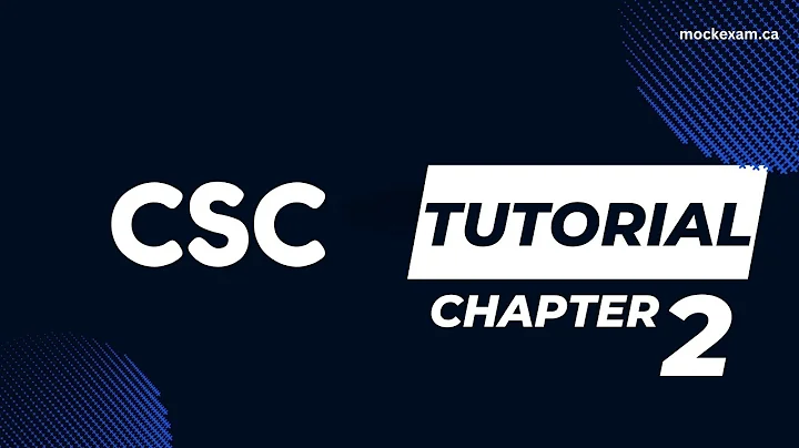 Complete Tutorial of Canadian Securities Course (CSC) | Volume 1 | Chapter 2
