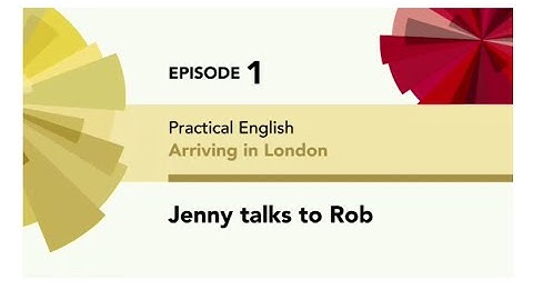 English File 4thE - Elementary - Practical English E1 - Arriving in London - Jenny talks to Rob