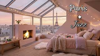 Paris Penthouse Jazz ☕🇫🇷 | Cozy Evening View & Soft Luxury Ambience screenshot 5