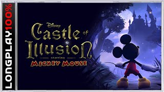 Castle Of Illusion Starring Mickey Mouse 100% Longplay Walkthrough Subtitles 1440P