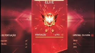 Quantos pontos pra pegar as três estrelas de elite na ranqueada!!!😉